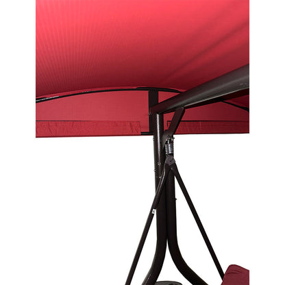 Replacement Canopy for Homrest 3 Seater Swing - RipLock 350 - Cinnabar