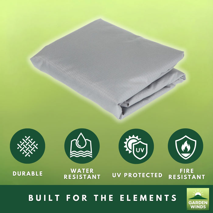 Replacement Canopy for Independent BT-96182, 2722944 2 Person Swing - Slate Gray, RipLock 350