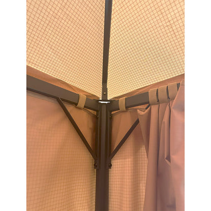 Replacement Canopy for Lausaint Home 10' x 10' Arc Roof Gazebo - RipLock 350