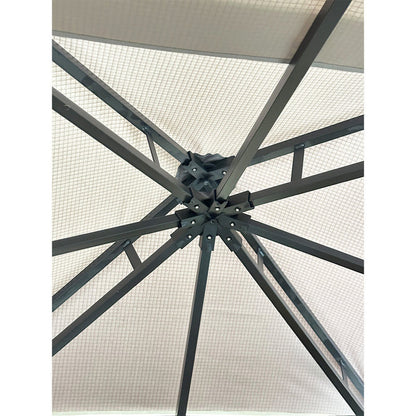 Replacement Canopy for MasterCanopy 11' x 11' Gazebo - RipLock 350 - Slate Gray