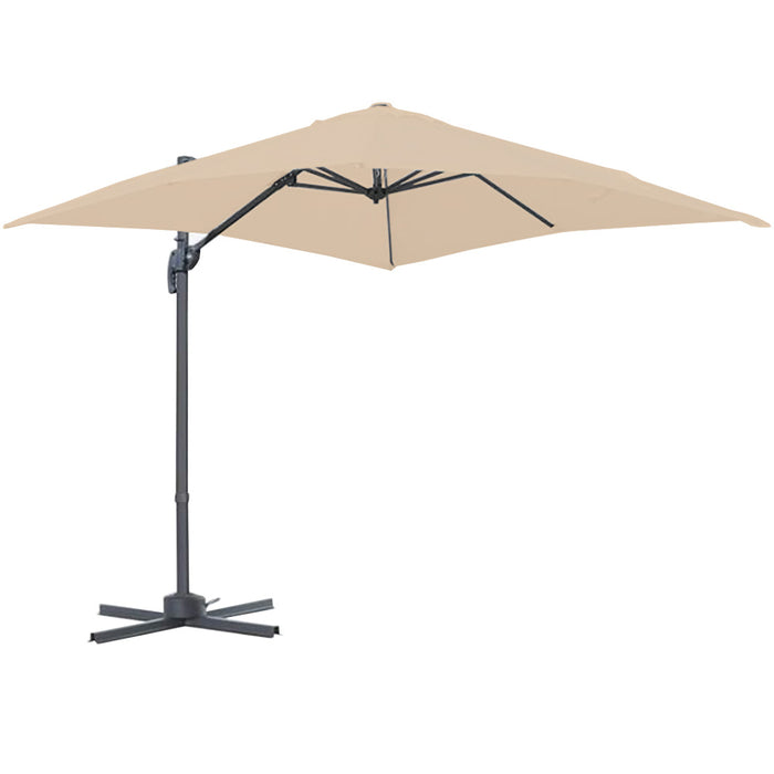 Replacement Canopy for Outsunny 8' Square Patio Umbrella - RipLock 350