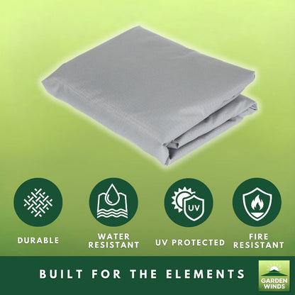 Replacement Canopy for Ozark Trail Straight Leg 30957 10' X 10' Pop Up - Slate Gray, RipLock 350