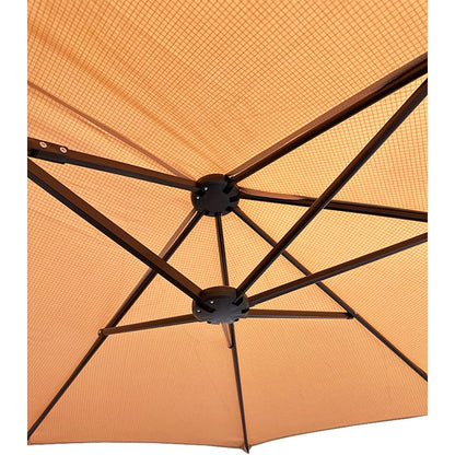 Replacement Canopy for Phi Villa Green Party 13' Outdoor Double Sided Patio Umbrella - RipLock 350