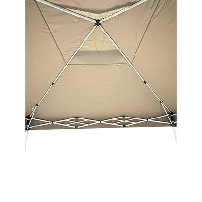 Replacement Canopy for Quik Shade Commercial 10' x 10' C100 Straight Leg Pop Up Canopy - RipLock 350 - Slate Gray