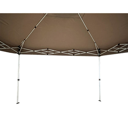 Replacement Canopy for Quik Shade Commercial 10' x 10' C100 Straight Leg Pop Up Canopy - RipLock 350 - Slate Gray