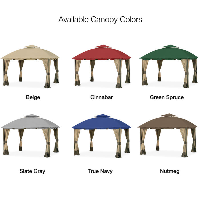 Replacement Canopy for South Hampton L-GZ215PST-A, L-GZ659PST 11' x 13' Gazebo
