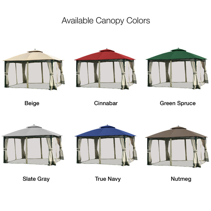 Replacement Canopy for Windsor Dome L-GZ717PST-C, A111001701 10' x 12' Gazebo