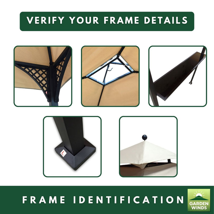 Replacement Canopy for Windsor L-GG054PST Grill Gazebo