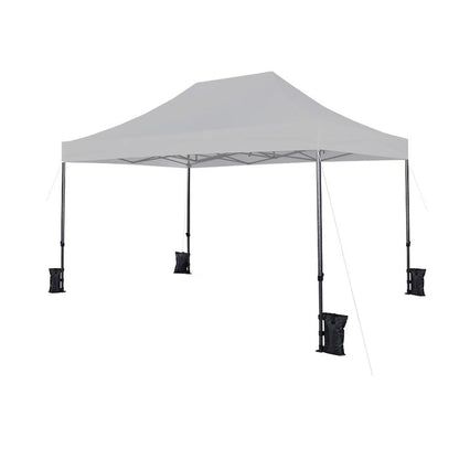 Replacement Canopy for Yaheetech 10' X 15' Instant Pop Up Shelter Tent - RipLock 350 - Slate Gray