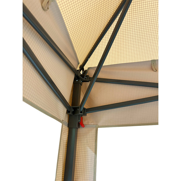 Replacement Canopy for Yaheetech 11’ x 11’ LED Pop Up Gazebo – RipLock 350