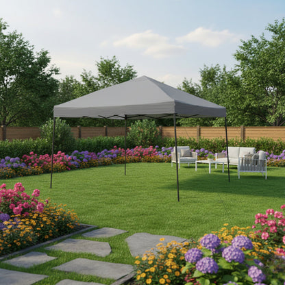 Replacement Canopy for Yaheetech 612463 12' X 12' Pop Up - Slate Gray, RipLock 350
