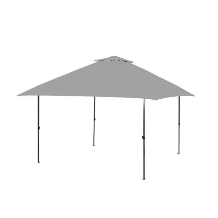 Replacement Canopy for Yoli Pagoda 170 EasyLift 13’ x 13’ Pop Up - RipLock 350 - Slate Gray