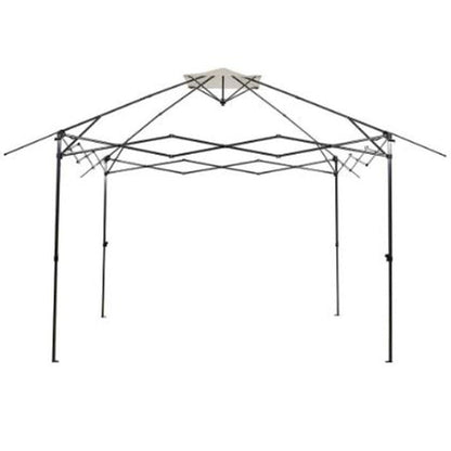 Replacement Canopy for Yoli Pagoda 170 EasyLift 13’ x 13’ Pop Up - RipLock 350 - Slate Gray