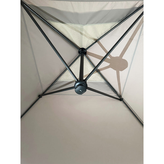 Replacement Canopy for Yoli Solana 235 EasyLift 15' x 15' Canopy - RipLock 350 - Slate Gray