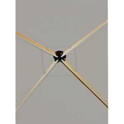 Replacement Canopy for Z-Shade Base 10' X 10', Canopy Top 8' X 8' Slant Leg - RipLock 350 - Slate Gray
