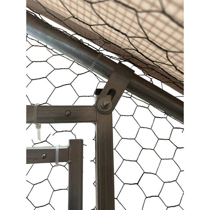 Replacement Cover for Chikencoop 10' X 6' Chicken Coop Pen - RipLock 350 - Slate Gray