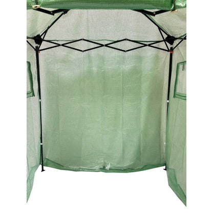 Replacement Cover for Eagle Peak 6' x 4' Portable Walk In Instant Pop Up Greenhouse - PE Fabric - Green