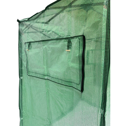 Replacement Cover for Eagle Peak 6' x 4' Portable Walk In Instant Pop Up Greenhouse - PE Fabric - Green