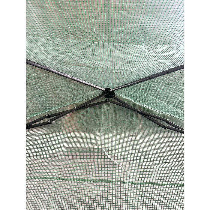 Replacement Cover for Eagle Peak 9' x 4' Lean To Portable Walk In Greenhouse - PE Fabric - Green