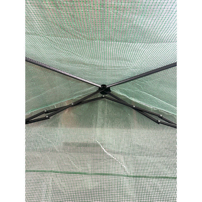 Replacement Cover for Eagle Peak 9' x 4' Lean To Portable Walk In Greenhouse - PE Fabric - Green