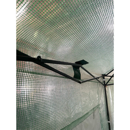 Replacement Cover for Eagle Peak 9' x 4' Lean To Portable Walk In Greenhouse - PE Fabric - Green