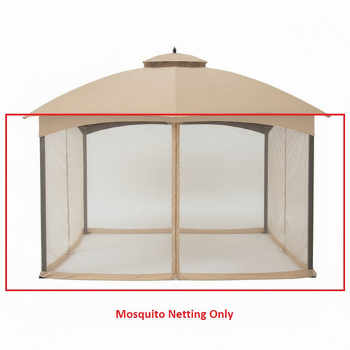 Replacement Netting Set for Allen Roth 10' x 12'  Dome Gazebo
