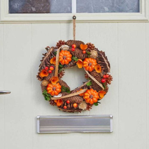 Smart Garden Autumn Pinecone Wreath - 36cm