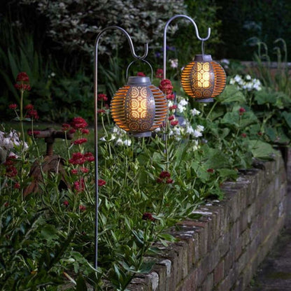 Smart Garden Forli Flaming Solar Lantern 2pk
