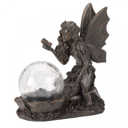 Smart Garden Gazing Fairy Solar Figurine