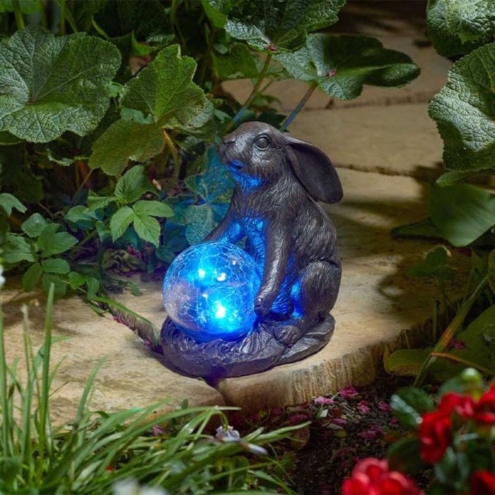 Smart Garden Hare Muse Solar Figurine