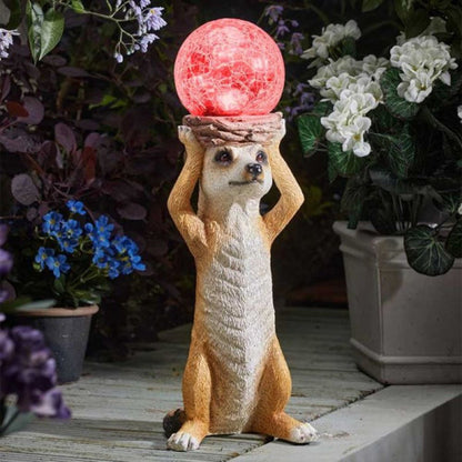 Smart Garden Mystik Meerkat Solar Figurine