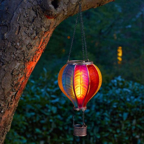 Smart Garden Rainbow Flaming Balloon Solar Cool Flame