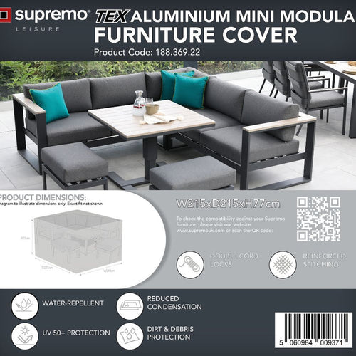 Supremo TEX Aluminium Mini Modular Set Furniture Cover
