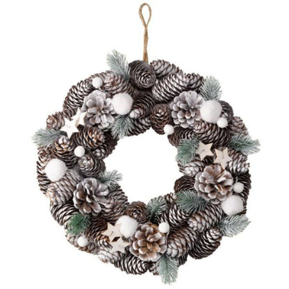 Three Kings Frostpine Wreath