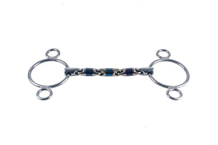 Trust sweet iron 3 ring (pessoa) bit - HorseworldEU