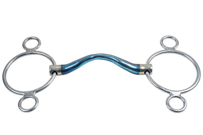 Trust sweet iron 3 ring (pessoa) bit - HorseworldEU