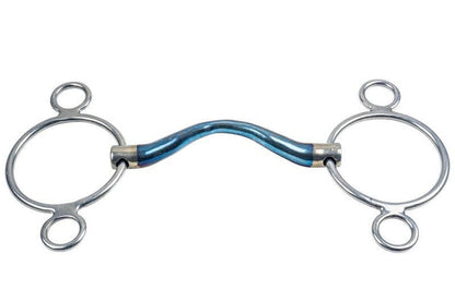 Trust sweet iron 3 ring (pessoa) bit - HorseworldEU