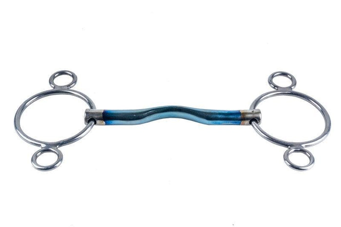 Trust sweet iron 3 ring (pessoa) bit - HorseworldEU