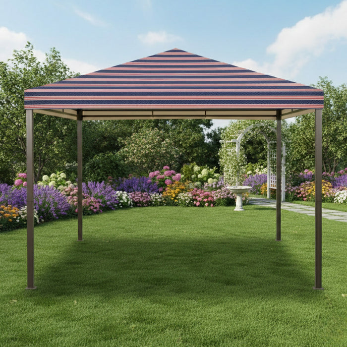 Universal 10’ x 10’ Single-Tier Gazebo Replacement Canopy