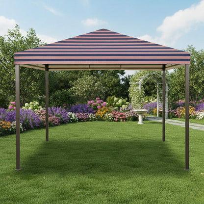 Universal 10’ x 10’ Single-Tier Gazebo Replacement Canopy