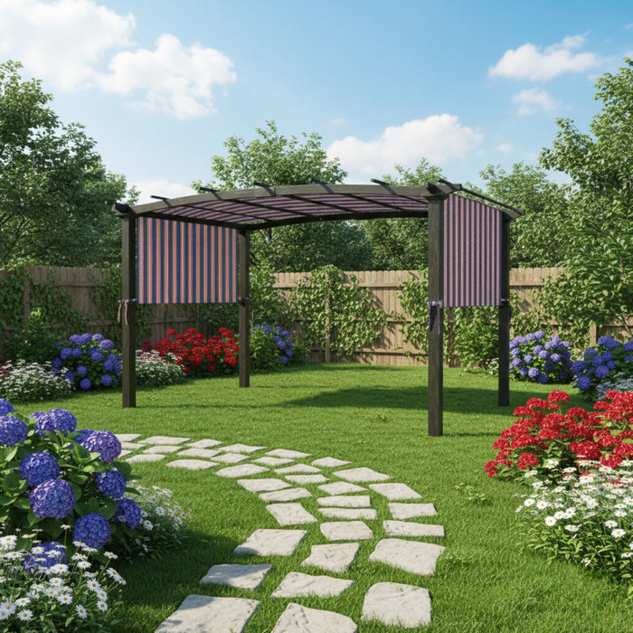 Universal 205" x 81" Pergola Shade Replacement Canopy I - 350