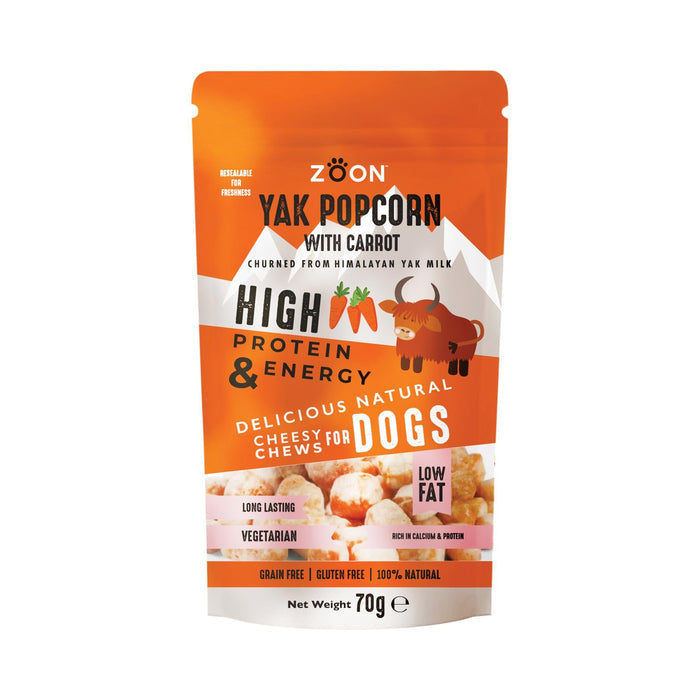 Yak Popcorn With Carrot 70g